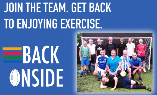 Back Onside for Men – get fit, have fun, stay well